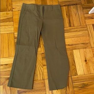 Theory green slacks